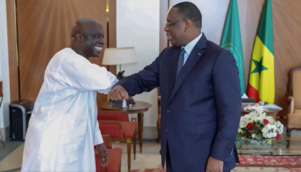 Idrissa Seck reçu au palais par le président Macky Sall (photo d'illustration)
