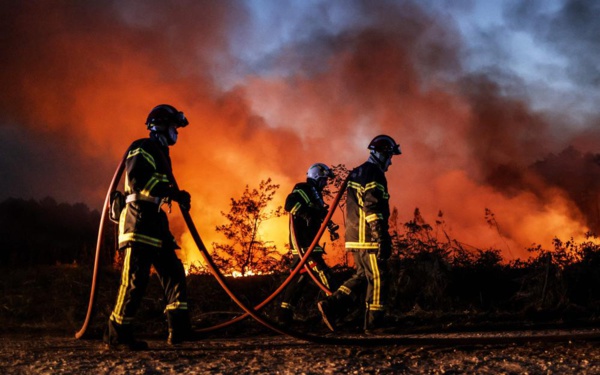 Maroc - Trois pompiers meurent dans un feu de forêt présumé criminel Maroc - Trois pompiers meurent dans un feu de forêt présumé criminel