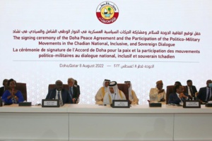 Le lancement du dialogue national tchadien au Qatar