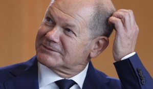 Le chancelier allemand Olaf Scholz Le chancelier allemand Olaf Scholz