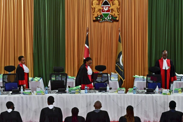 « Moment de vérité » - Le Kenya suspendu au verdict de la Cour suprême sur la présidentielle « Moment de vérité » - Le Kenya suspendu au verdict de la Cour suprême sur la présidentielle