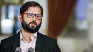 Le président chilien Gabriel Boric