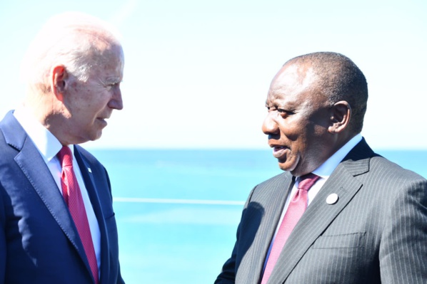 Joe Biden veut séduire l’Afrique du Sud Joe Biden veut séduire l’Afrique du Sud