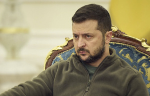 Le président ukrainien Volodymyr Zelensky Le président ukrainien Volodymyr Zelensky