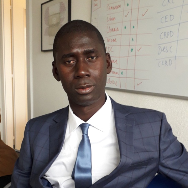 Senghane Senghor, chargé des Affaires juridiques et de la Protection de la RADDHO Senghane Senghor, chargé des Affaires juridiques et de la Protection de la RADDHO