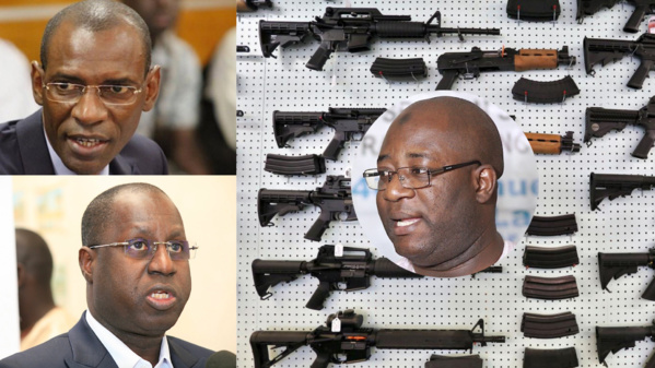 Le Forum civil dirigé par Birahim Seck (à droite) demande des comptes aux anciens ministres Abdoulaye Daouda Diallo -en haut) et Abdou Karim Sall (ci-contre) (Photo SENEGO)