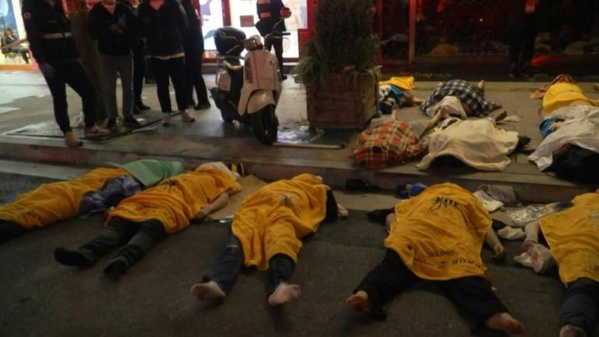 Séoul - 59 morts, 150 blessés dans une bousculade lors d'une fête d'Halloween