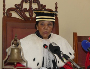 Danielle Darlan, ex présidente de la Cour constitutionnelle centrafricaine Danielle Darlan, ex présidente de la Cour constitutionnelle centrafricaine