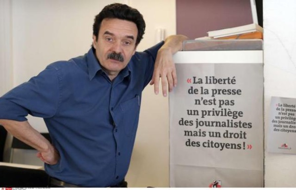 Edwy Plenel, directeur cofondateur de Mediapart