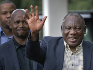 Le Président Cyril Ramaphosa Le Président Cyril Ramaphosa