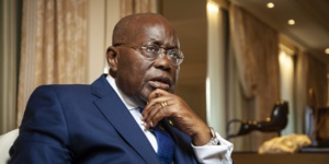 Le président du Ghana Nana Akufo-Addo Le président du Ghana Nana Akufo-Addo