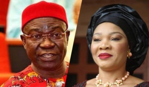 Le sénateur nigérian Ike Ekweremadu et sa femme Béatrice Le sénateur nigérian Ike Ekweremadu et sa femme Béatrice