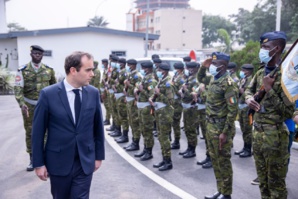 Le ministre français des Armées à Abidjan Le ministre français des Armées à Abidjan