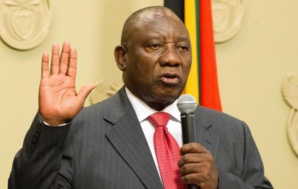 Le président Cyril Ramaphosa Le président Cyril Ramaphosa