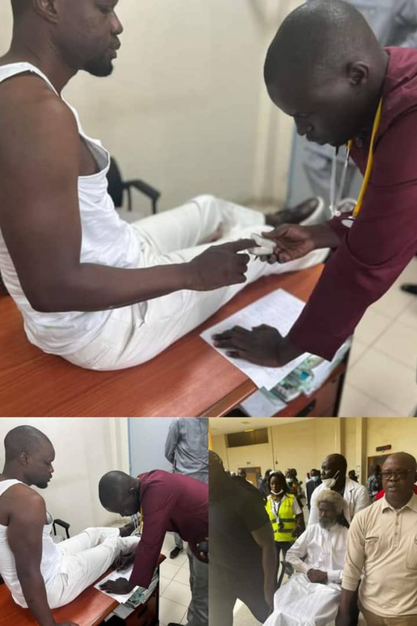 Ousmane Sonko : "Macky Sall se livre ouvertement à une énième tentative d'assassinat sur ma personne." Ousmane Sonko : "Macky Sall se livre ouvertement à une énième tentative d'assassinat sur ma personne."
