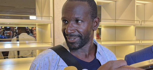 Le journaliste Olivier Dubois, ici à Niamey après sa libération le 20 mars 2023 Le journaliste Olivier Dubois, ici à Niamey après sa libération le 20 mars 2023