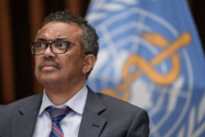 Le directeur général de l’OMS, l'Ethiopien Tedros Adhanom Ghebreyesus