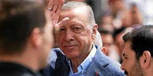 Le président Reccep Tayyip Erdogan, en position de force pour le 2nd tour du 28 mai 2023 Le président Reccep Tayyip Erdogan, en position de force pour le 2nd tour du 28 mai 2023