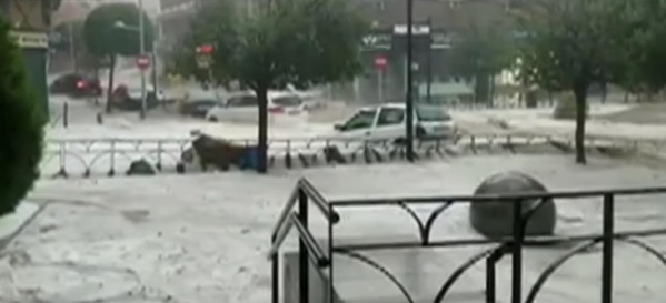 Autoroutes coupées, lignes de métro fermées… Madrid en proie à des pluies diluviennes Autoroutes coupées, lignes de métro fermées… Madrid en proie à des pluies diluviennes