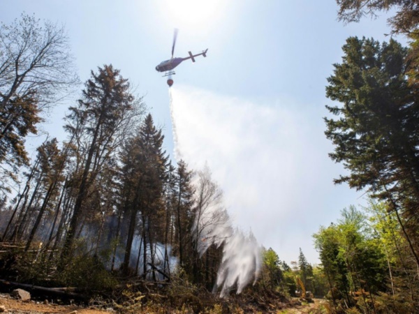 Le Québec brûle, les Etats-Unis enfumés Le Québec brûle, les Etats-Unis enfumés