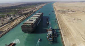 Egypte: le canal de Suez enregistre des recettes records de 8,6 milliards d'euros Egypte: le canal de Suez enregistre des recettes records de 8,6 milliards d'euros