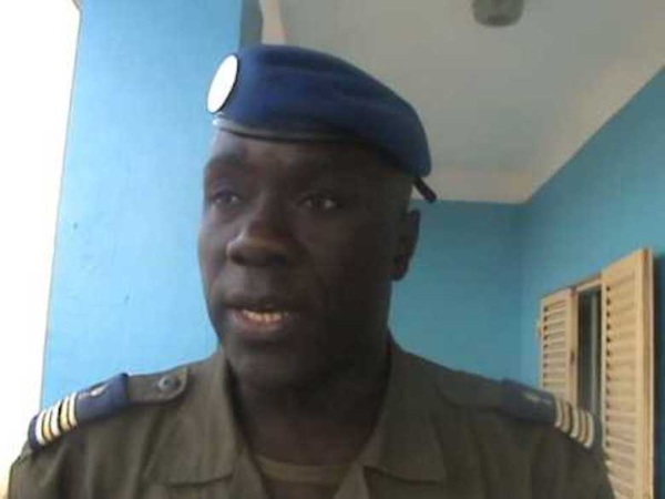 Le colonel Adama Guèye, Gouverneur militaire du Palais de la république