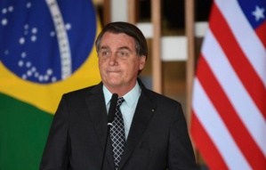L'ex président brésilien Jair Bolsonaro