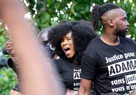 Youssouf et Assa Traoré, frère et soeur d'Adama Traoré, mort en 2016