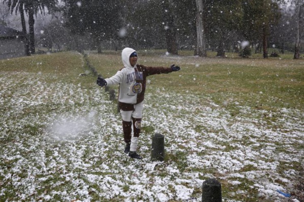 Afrique du Sud: rares chutes de neige à Johannesburg et dans certaines régions
