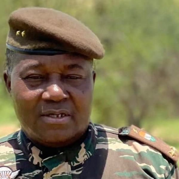Le général Tiani, chef de la junte qui dirige le Niger Le général Tiani, chef de la junte qui dirige le Niger