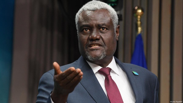 Moussa Faki Mahamat, président de la Commission de l'Union africaine Moussa Faki Mahamat, président de la Commission de l'Union africaine