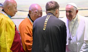 En Mongolie, le pape François salue le « potentiel de bien » des religions
