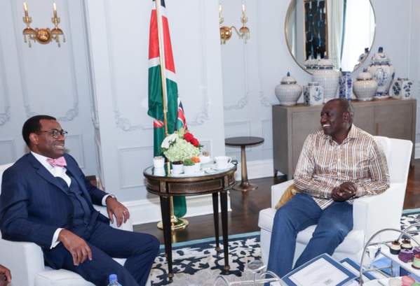 La jeunesse africaine, le plus grand atout du continent et du monde, affirment William Ruto et Akinwumi Adesina La jeunesse africaine, le plus grand atout du continent et du monde, affirment William Ruto et Akinwumi Adesina