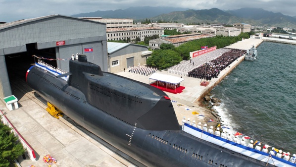 Le nouveau sous-marin d’attaque nucléaire mis en service en RPD de Corée (KCNA) Le nouveau sous-marin d’attaque nucléaire mis en service en RPD de Corée (KCNA)