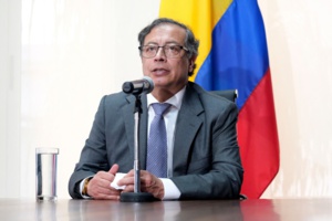 Le président colombien Gustavo Petro