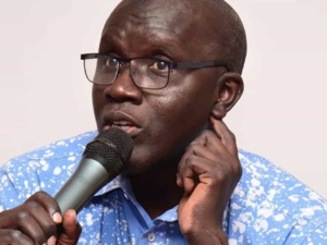 Le journaliste Mamadou Thior, president du CORED Le journaliste Mamadou Thior, president du CORED