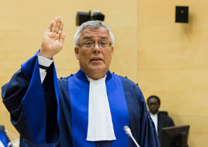 Piotr Hofmanski, le president de la Cour pénale internationale (CPI)