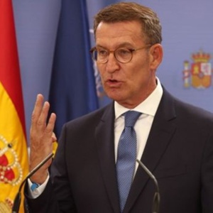 Alberto Núñez Feijóo, chef du Parti populaire (PP) Alberto Núñez Feijóo, chef du Parti populaire (PP)