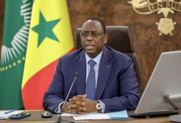 Le président Macky Sall Le président Macky Sall