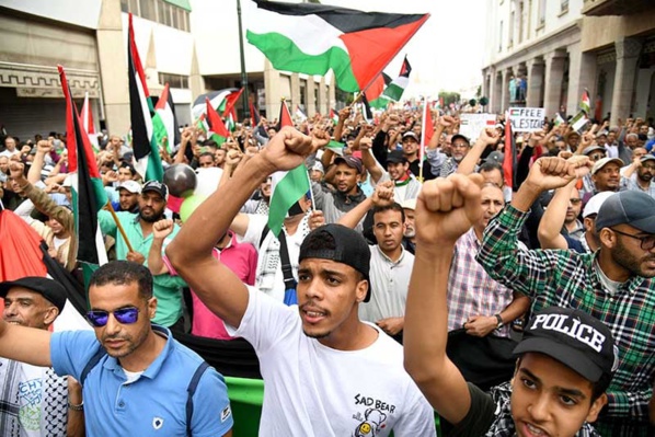 Agression sur Gaza : des dizaines de milliers de Marocains dénoncent le «silence international»