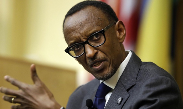 Le président rwandais Paul Kagame Le président rwandais Paul Kagame