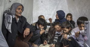 Les déplacés de Gaza dans la poussière, le froid et la faim