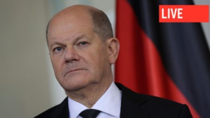 Le chef du gouvernement allemand Olaf Scholz, opposé á tout cessez-le-feu á Gaza