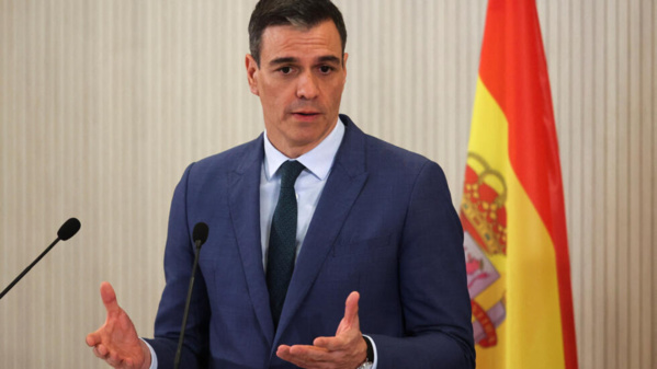 Le chef du gouvernement espagnol, Pedro Sanchez