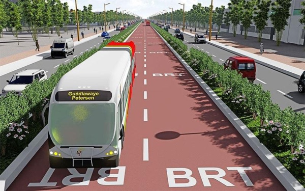 Le BRT en maquette Le BRT en maquette