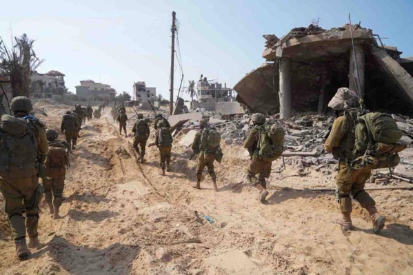 Des soldats israéliens dans la Bande de Gaza