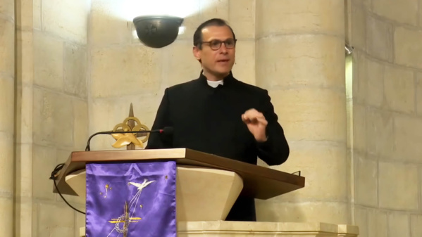 Le révérend Munther Isaac de l'Eglise luthérienne de Bethléem Le révérend Munther Isaac de l'Eglise luthérienne de Bethléem