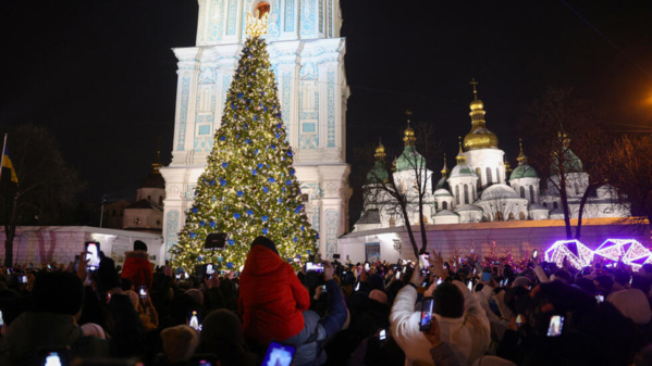 En Ukraine, un premier Noël célébré le 25 décembre