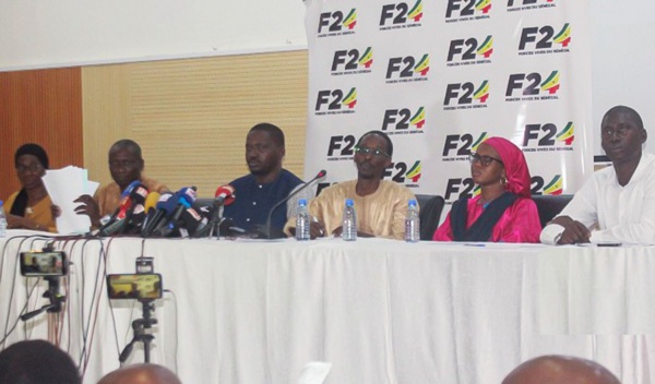 Le F24 dénonce des ‘’décisions non consensuelles’’ dans la préparation de l’élection présidentielle Le F24 dénonce des ‘’décisions non consensuelles’’ dans la préparation de l’élection présidentielle