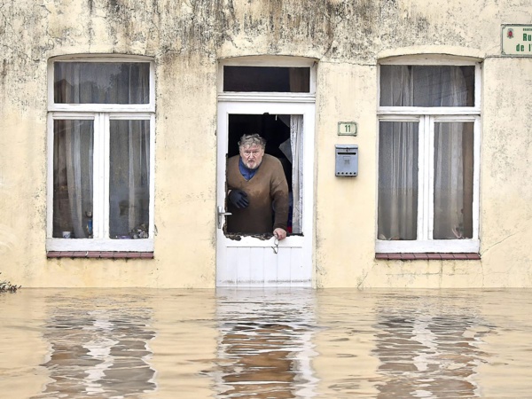 Crues importantes sur les cours d'eau du Pas-de-Calais et du Nord